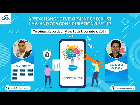 Salesforce™ AppExchange Development Checklist, COA+LMA Configuration & Setup